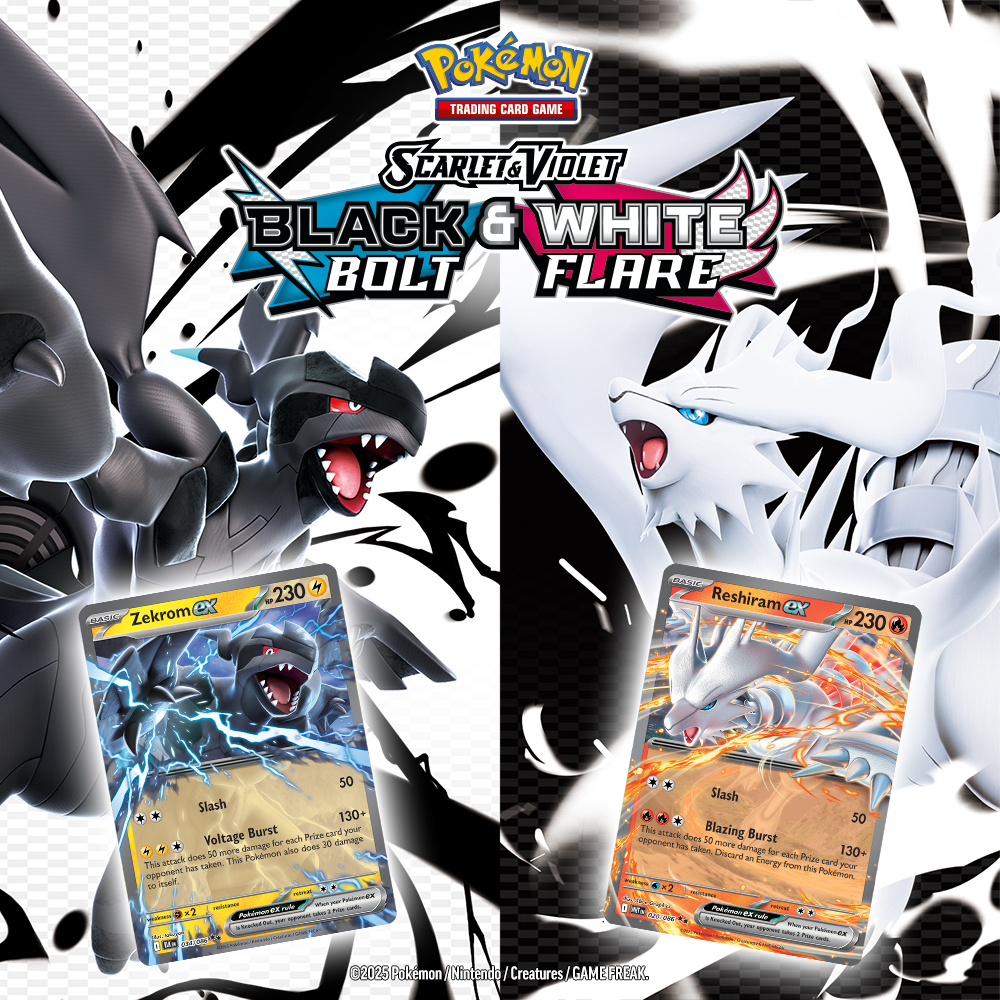 Pokemon Scarlet & Violet 10.5 White Flare & Black Bolt
