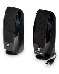Logitech s150 digital usb speakers for pc usb 1.2 watt total black