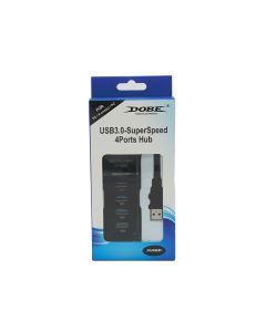 3.0 USB SuperSpeed 4 Port Hub PS4 PC Xbox Dobe
