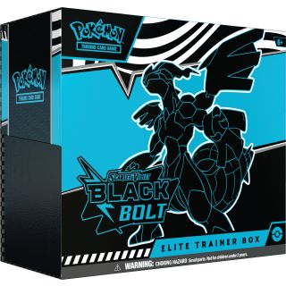 Pokemon Scarlet & Violet 10.5 Black Bolt Elite Trainer (Zekrom)