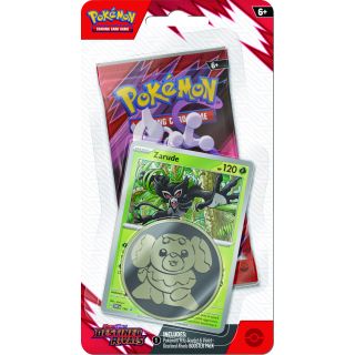 Pokemon Scarlet & Violet 10 Destined Rivals Checklane Blister Zarude