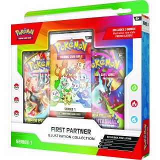 Pokemon First Partner Ilustration Collection - Series 1
