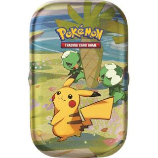 Pokemon Mini Tin Paldea Friends Pikachu