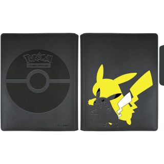 Pokemon Pikachu 9-taskuinen Vetoketjullinen Pro -Korttikansio