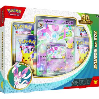 Pokemon 30th Celebration Sylveon ex Box