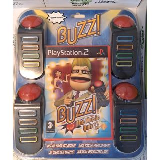 Buzz!: The Music Quiz + 4 summeria PS2 (Used)