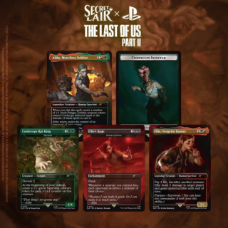 MTG Magic Secret Lair x Last of Us Part II