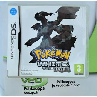 Pokemon White (EU) (CIB) DS (Käytetty)