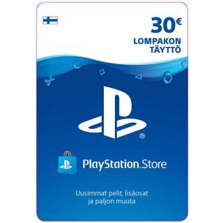 PlayStation Store PSN 30 EUR Lahjakortti / Latauskortti