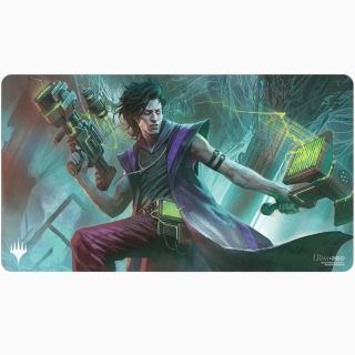 Ultra PRO - MTG Duskmourn Playmat Commander Ft. Winter, Cynical Opportunist for Magic: The Gathering