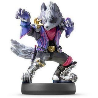 Amiibo Wolf No. 63 Smash Bros Collection