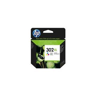 Hp 302xl tri-color ink cartridge blister
