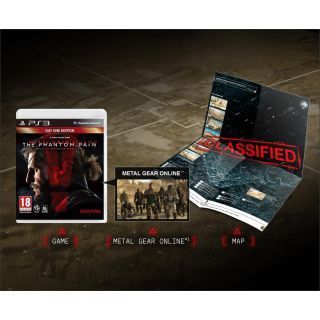 Metal Gear Solid V the Phantom Pain Day One Edition PS3