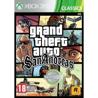 Grand Theft Auto San Andreas Xbox 360