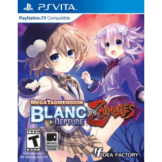 MegaTagmension Blanc + Neptune vs. Zombies PS Vita (Käytetty)