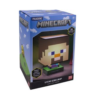 Minecraft Steve Icon Light Valaisin