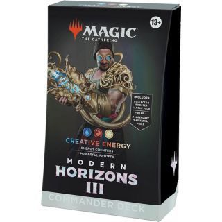 MTG Magic Modern Horizons 3 Commander Deck Creative Energy