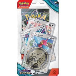 Pokemon Scarlet & Violet 6 Twilight Masquerade Checklane Premium Checklane Blister Porygon-Z
