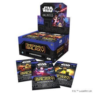 Star Wars: Unlimited - Shadows of the Galaxy Booster Display (24 boosteria)