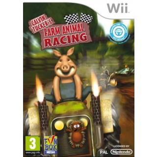 Calvin Tuckers Farm Animal Racing WII (Used)