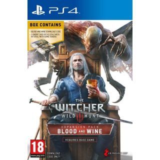 The Witcher 3 Wild Hunt Blood and Wine PS4