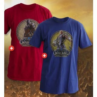 World of Warcraft Battle for Azeroth t-paita koko L 2-pack