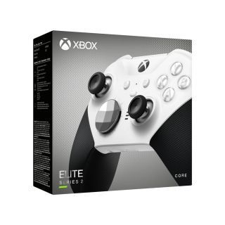 Ohjain Microsoft Elite Controller Series 2 Core Xbox One Series ja PC Valkoinen