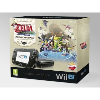 Nintendo WiiU Pelikone Premium Pak Musta - Zelda Wind Waker HD Edition WiiU (Used)